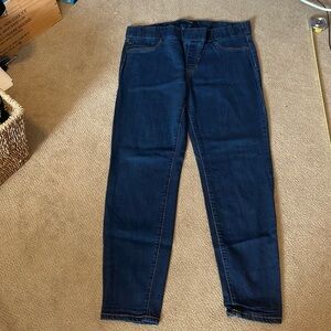 Liverpool pull-on stretch dark wash jeans 16/33